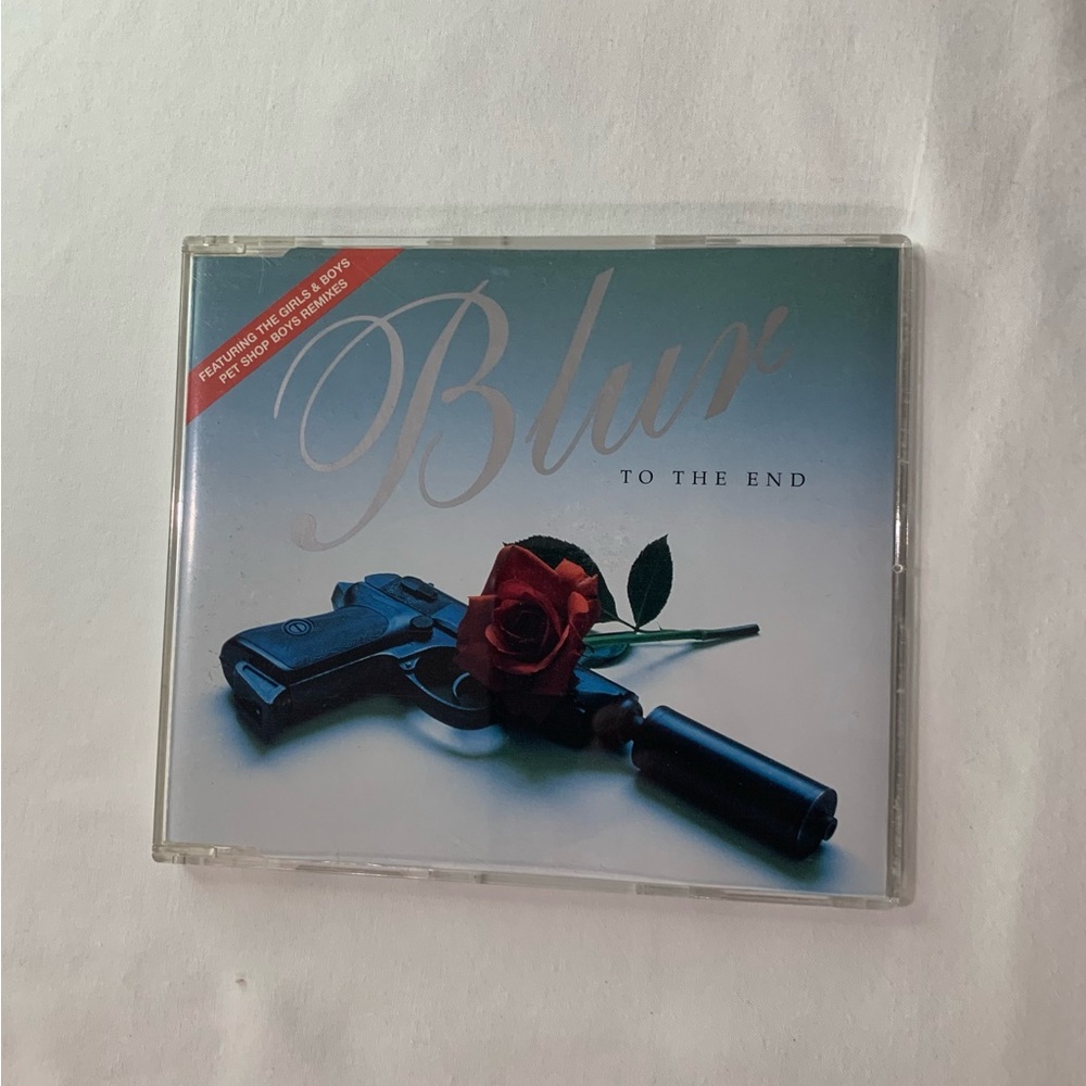 Blur “To The End” Featuring Girls & Boys Pet Shop Remixes CD Made In England
